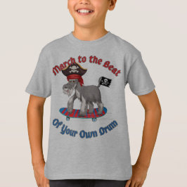 Maart naar de Beat of Your Own Drum T-shirt
