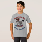 Maart naar de Beat of Your Own Drum T-shirt (Voorkant volledig)