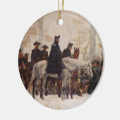 Maart naar Valley Forge - William Trego (1883) Keramisch Ornament (Links)