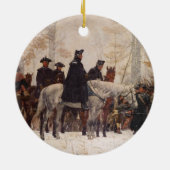 Maart naar Valley Forge - William Trego (1883) Keramisch Ornament (Achterkant)