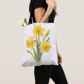 Maart Narcis Tote Bag (Dichtbij)