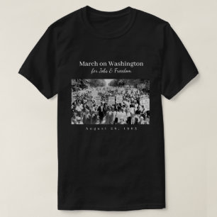 Maart op Washington 1963 T-shirt