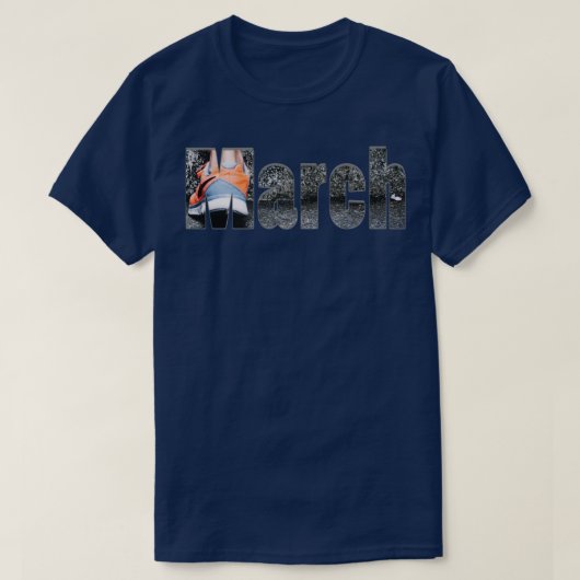maart t-shirt (Design voorkant)