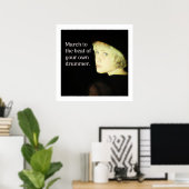 Maart tot Beat of own Drummer Poster (Thuiskantoor)