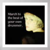 Maart tot Beat of own Drummer Poster (Voorkant)