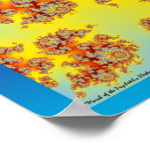 Maart van de Elephants van Psychedelic Poster (Hoek)