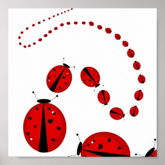 Maart van de Ladybugs Poster (Voorkant)