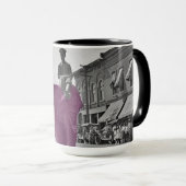 Maart van de Paarse Elephant 1920 circusparade Mok (Voorkant rechts)