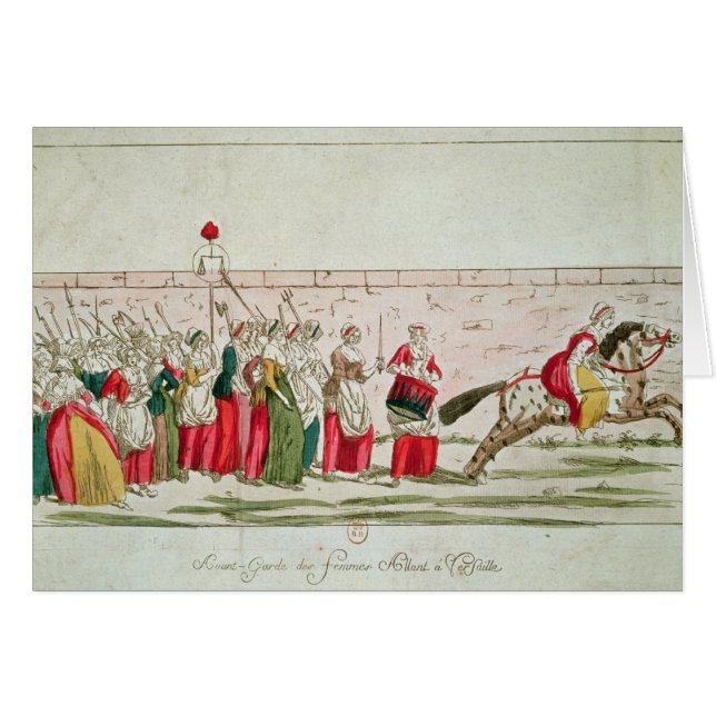 Maart van de vrouwen op Versailles (Voorkant Horizontaal)