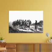 Maart van Miles Standish Canvas Afdruk (Insitu (Woonkamer))