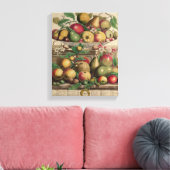 Maart, vanaf 'Twaalf maanden fruit' Canvas Afdruk (Insitu (Woonkamer))