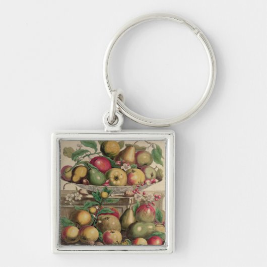 Maart, vanaf twaalf maanden fruit sleutelhanger (Voorkant)