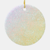 Maart Verjaardag Angel verjaardag aangepaste ornam Keramisch Ornament (Achterkant)