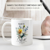 maart Verjaardag Bloem Daffodil Koffiemok
