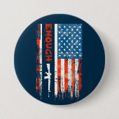 Maart voor ons leven, protest, Pistolen Ronde Button 7,6 Cm (Voorkant)