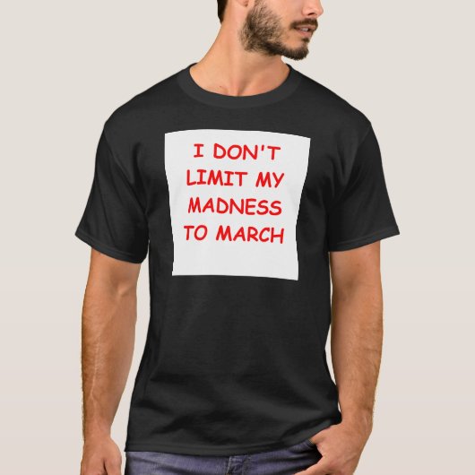 MAART waanzin T-shirt (Voorkant)