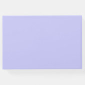 Maarts violette paars gastenboek (Achterkant)