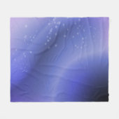 Maartsblauw Fleece Deken (Voorkant (Horizontaal))