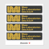 Maas Biolabs (neuromancer) Sticker (Vel)