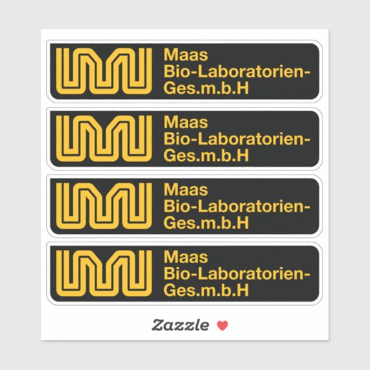 Maas Biolabs (neuromancer) Sticker (Vel)