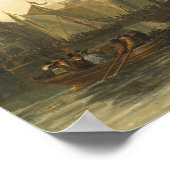 Maas in Dordrecht - Aelbert Cuyp Fine Art Poster (Hoek)