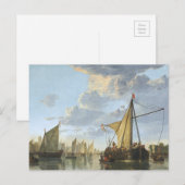 Maas in Dordrecht tegen Dag Briefkaart (Voorkant / Achterkant)