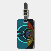 Maasai Colors Hakuna Matata Bagagelabel (Voorkant verticaal)