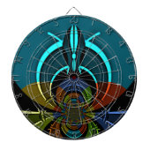 Maasai Colors Hakuna Matata Dartbord (Voorkant)