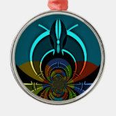 Maasai Colors Hakuna Matata Metalen Ornament (Voorkant)