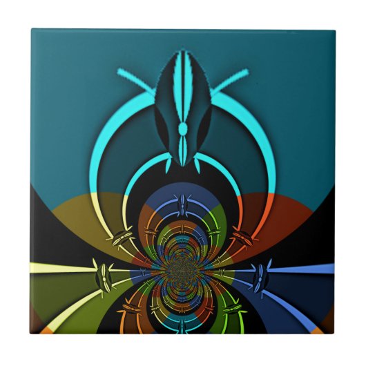 Maasai Colors Hakuna Matata Tegeltje (Voorkant)