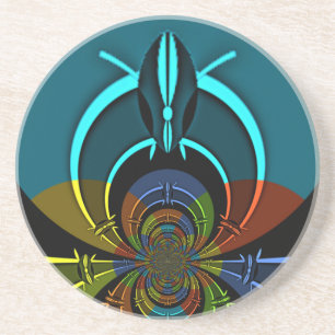 Maasai Colors Hakuna Matata Zandsteen Onderzetter