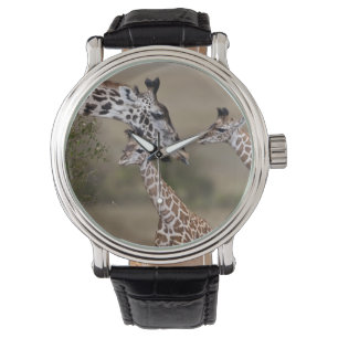 Maasai Giraffe (Giraffe Tippelskirchi) Horloge