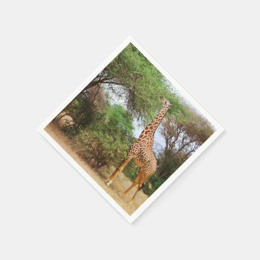 Maasai Giraffe Servetten (Hoek)