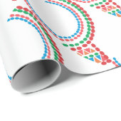 Maasai Ketting Cadeaupapier (Rol Hoek)