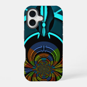 Maasai Kleuren Hakuna Matata iPhone 16 Hoesje