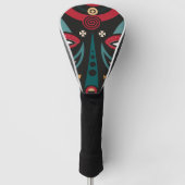 maasai krijger golfheadcover (Voorkant)