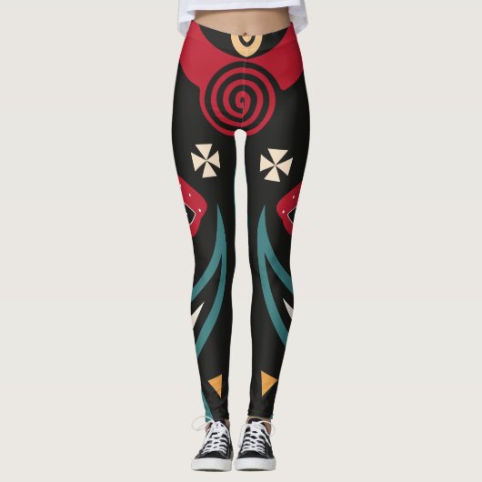 Maasai krijger leggings (Voorkant)