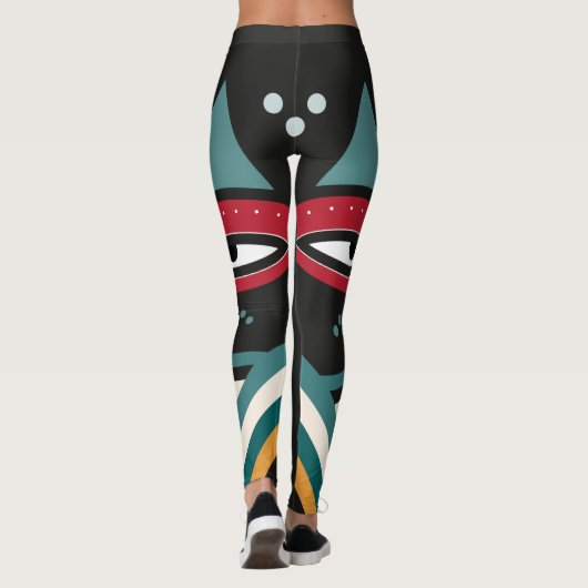 maasai krijger leggings (Achterkant)