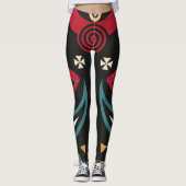 maasai krijger leggings (Voorkant)