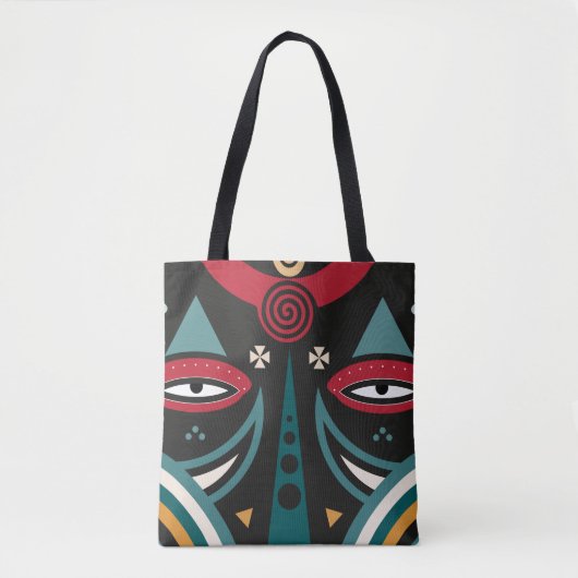 Maasai krijger tote bag (Voorkant)