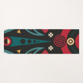 maasai krijger yogamat (Voorkant (horizontaal))