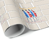 Maasai Morans Christelijke kunst Print Cadeaupapier (Rol Hoek)