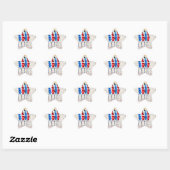 Maasai Morans Christelijke kunst Print Ster Sticker (Vel)