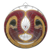 Maasai Mozaïek: Een viering van het leven in een l Dartbord (Voorkant)