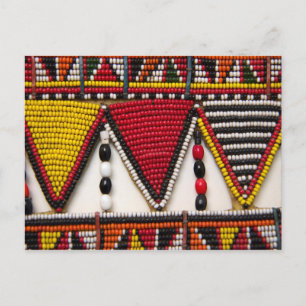 Maasai-stamkralenwerk Briefkaart