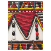 Maasai-stamkralenwerk Klembord (Achterkant)