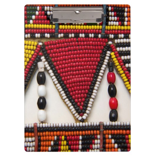 Maasai-stamkralenwerk Klembord (Voorkant)