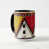 Maasai-stamkralenwerk Mok (Voorkant links)