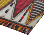 Maasai-stamkralenwerk Snijplank (Hoek)