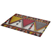 Maasai-stamkralenwerk Snijplank (Hoek)